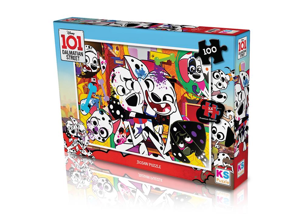 DAL 714 101 DALMATION PUZZLE 100 -KS