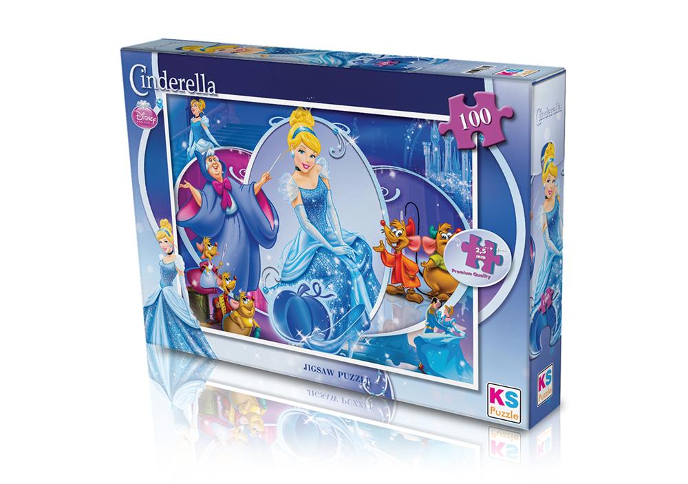 CRL 714 CINDERELLA PUZZLE 100 -KS