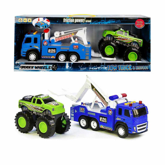 Çekici 4x4 Oyuncak Araba 2 li Sesli Ve Işıklı