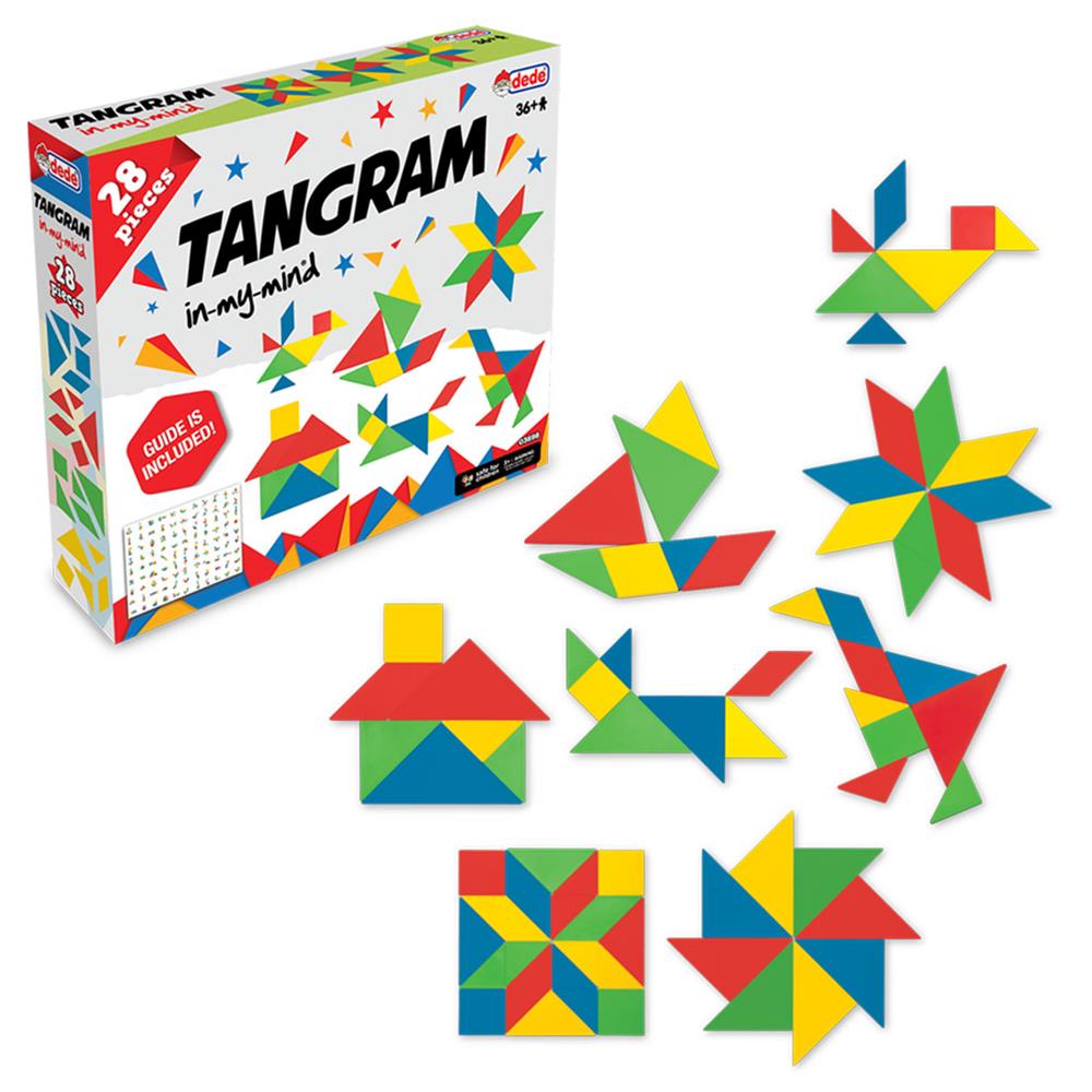 Tangram 28 Parça Kutulu Eğitici Oyuncak