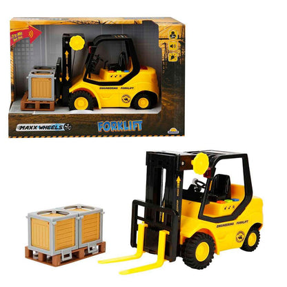 Maxx Wheels Sesli ve Işıklı Forklift 24 cm 1 Adet Fiyatıdır