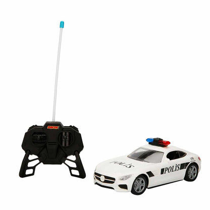1:20 Uzaktan Kumandalı Suncon Işıklı Polis Arabası 21 cm.1 adet