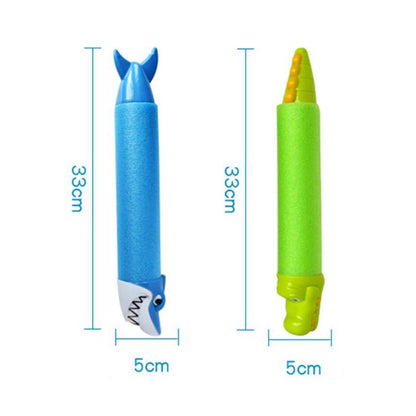 YT636A Timsah & Köpek Balığı Su Pompası Havuz Plaj Oyuncağı 1 adet