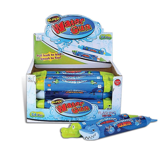 YT636A Timsah & Köpek Balığı Su Pompası Havuz Plaj Oyuncağı 1 adet