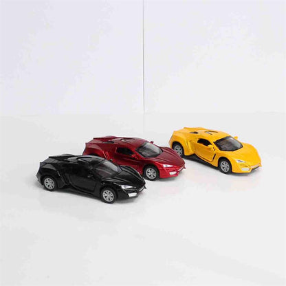 F1104-2 Metal Çek Bırak Spor Araba 1 adet