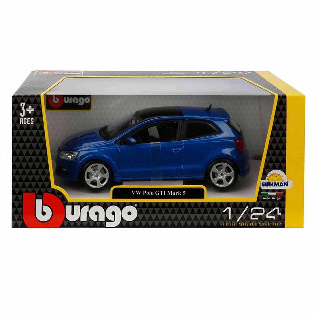 Bburago 1:24 Volkswagen Polo GTI Mark 5 Model Araba