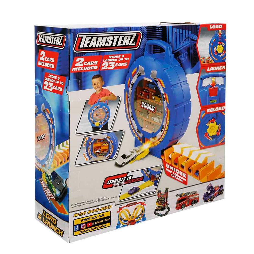 Teamsterz Araç Fırlatıcı Tekerlek Garaj Seti