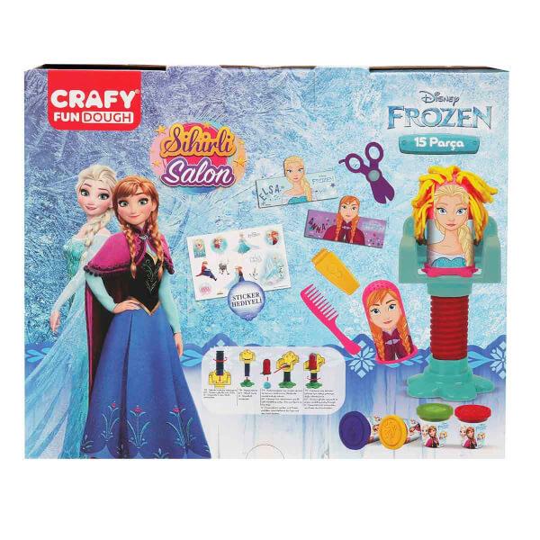 Crafy Frozen Sihirli Salon Oyun Hamur Seti 200 g 15 Parça