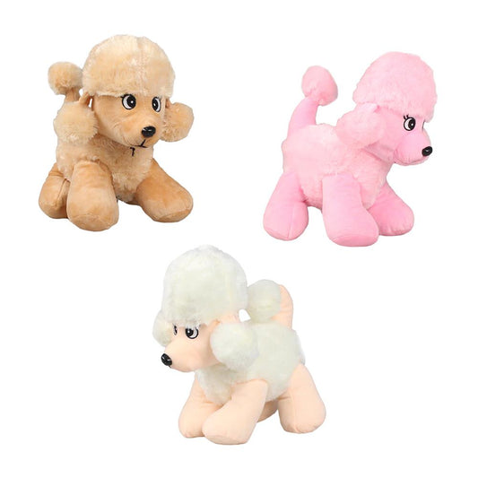 Havlayan Poodle Kaniş Köpek Peluş Oyuncak 30 cm 1 Adet Fiyatıdır