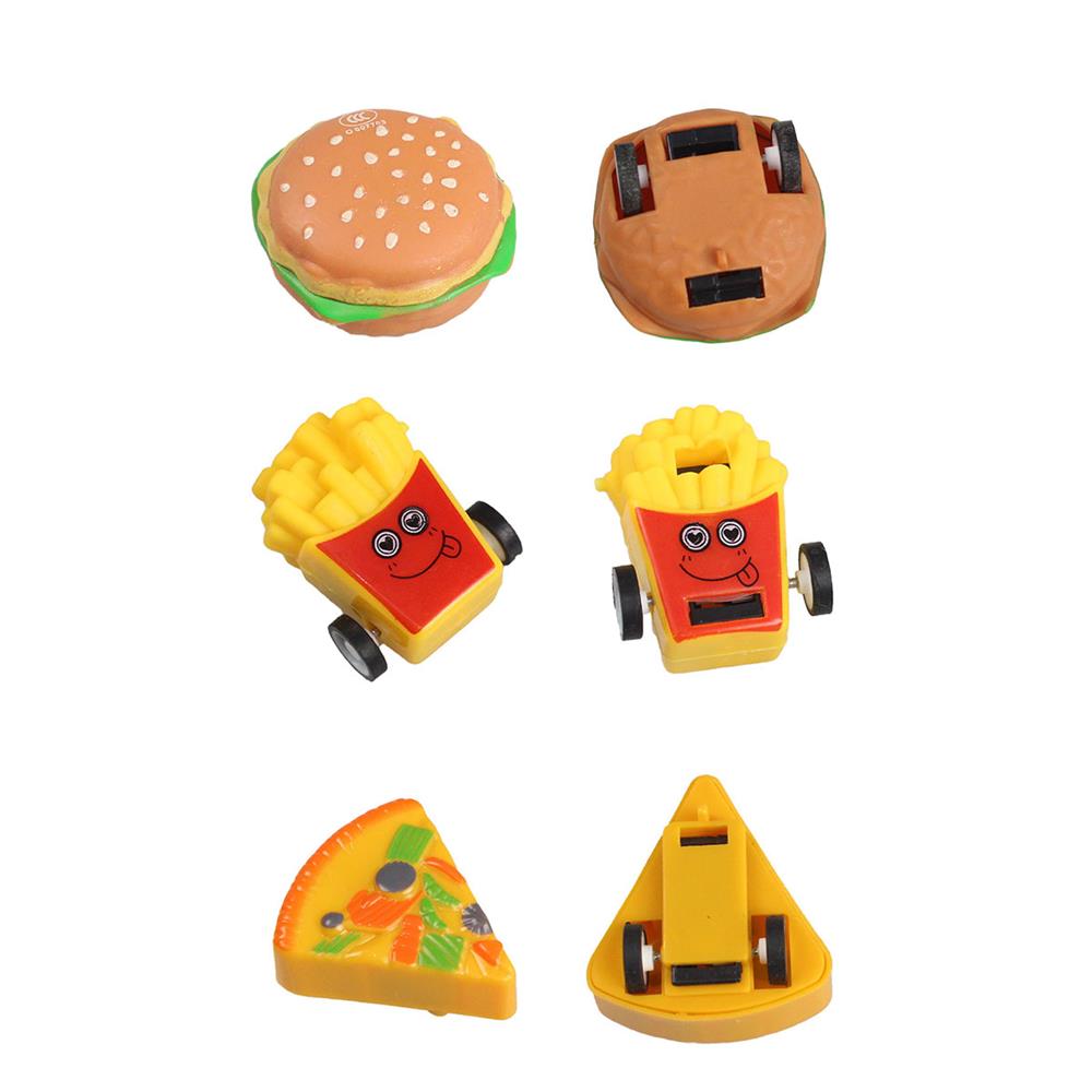 Fast Food Burger Pizza 72 Adet Mini Figür Çek Bırak Araçlar 1 adet fiyatıdır