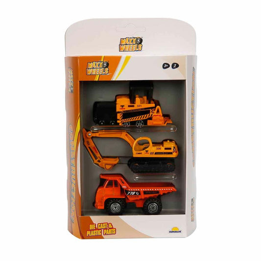 3'lü Araç Seti İş Makinaları