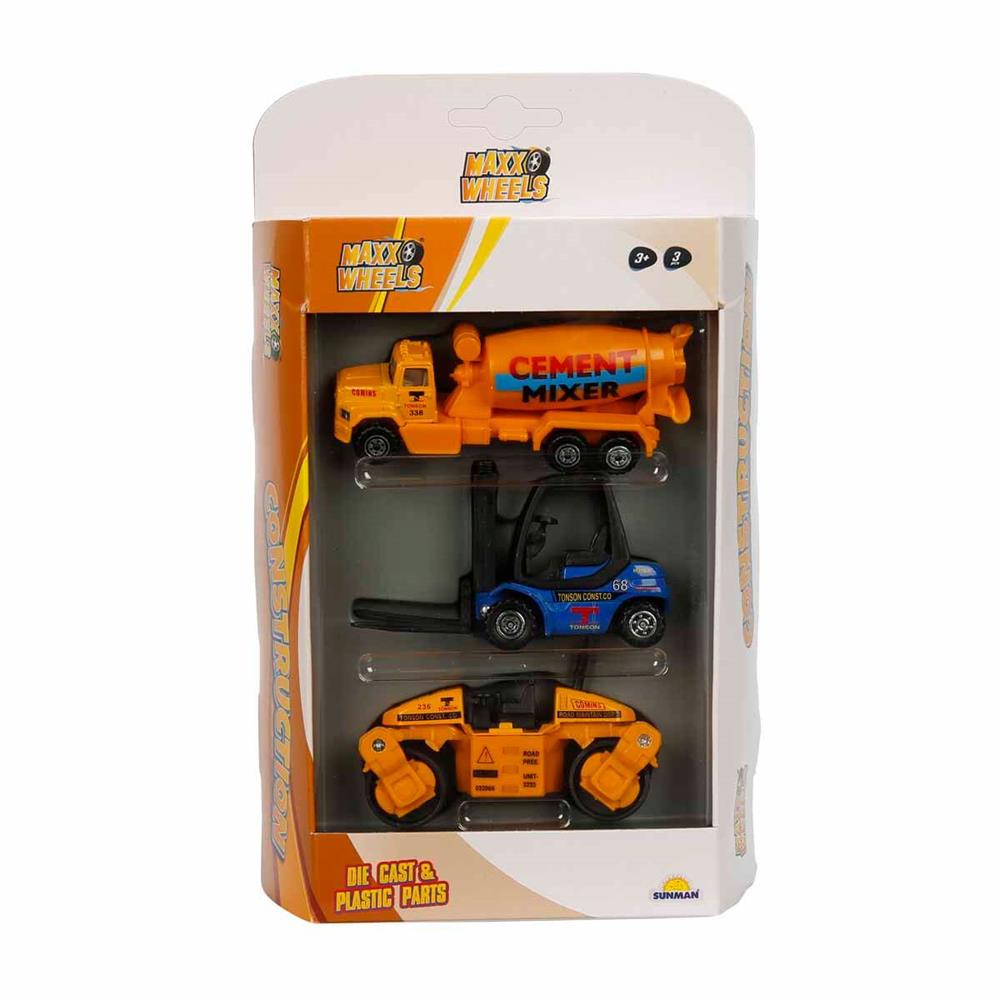 3'lü Araç Seti İş Makinaları