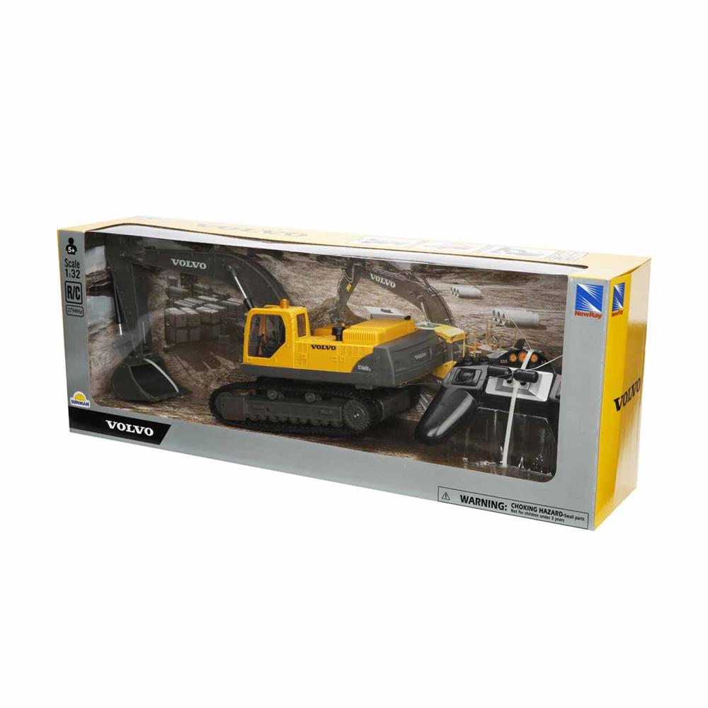 1/32 VOLVO İŞ MAKİNESİ EKSKAVATÖR -SUN