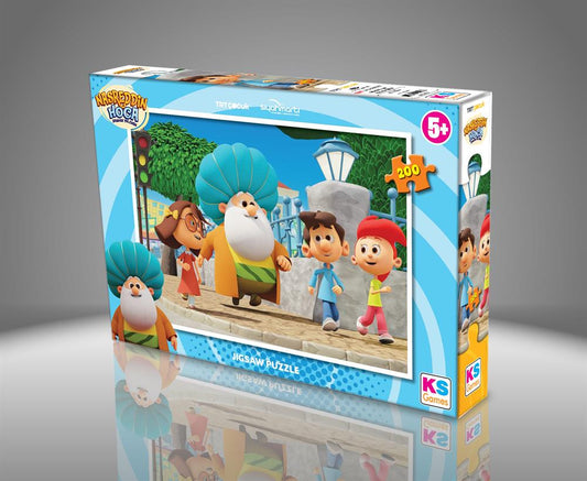 NAS 113  NASREDDİN HOCA PUZZLE 200 PRÇ -KS