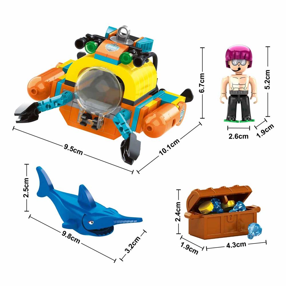 S00004439 BLX DEAP SEE SET 2FGR 165 PRÇ -SUN