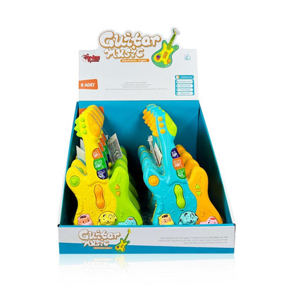 JLG-855-36A IŞIKLI VE MÜZİKLİ GİTAR BEBEK -VRD