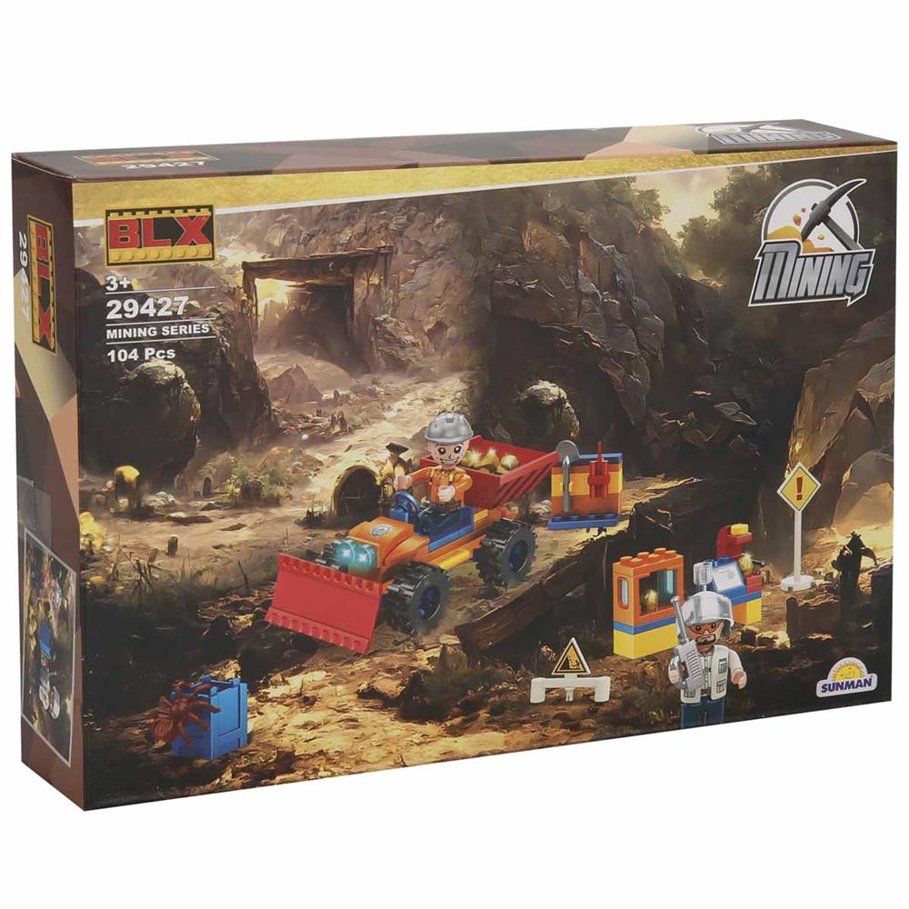 S00004416 BLX MİNİNG SET 2FGR 104 PRÇ LEGO -SUN