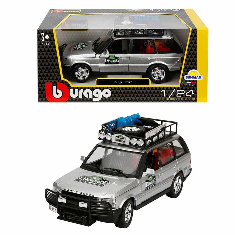 S01022061 BURAGO 1/24 RANGE ROVER GÜMÜŞ -SUN