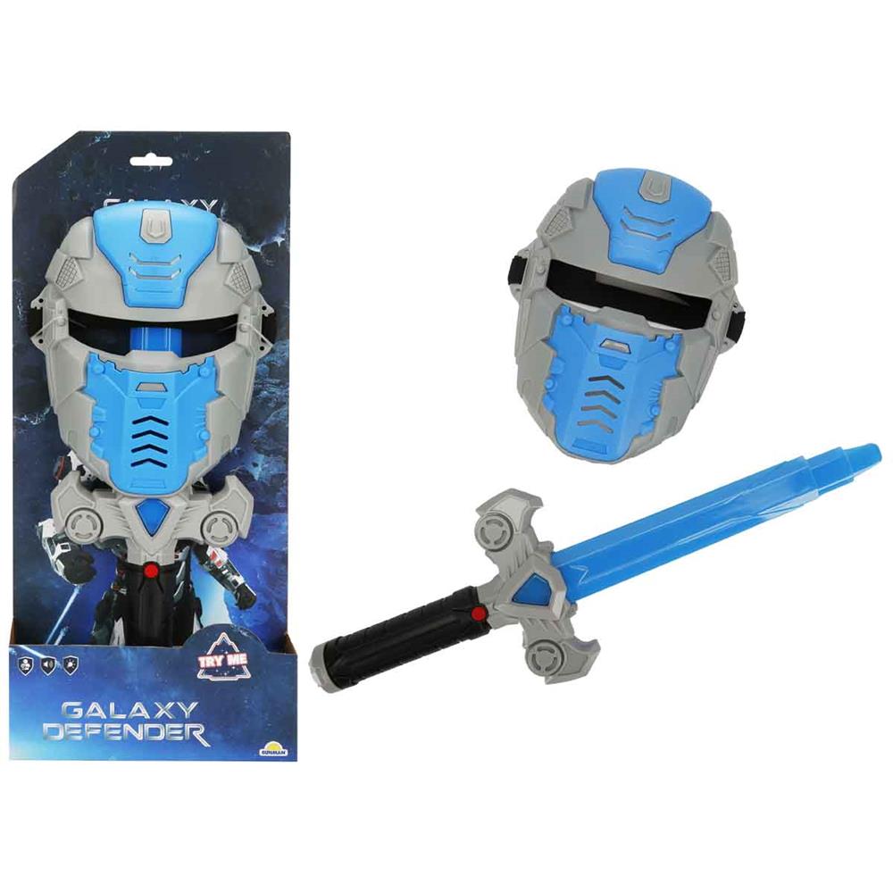 MASKELİ IŞIN KILICI SETİ SES/IŞIK -SUN