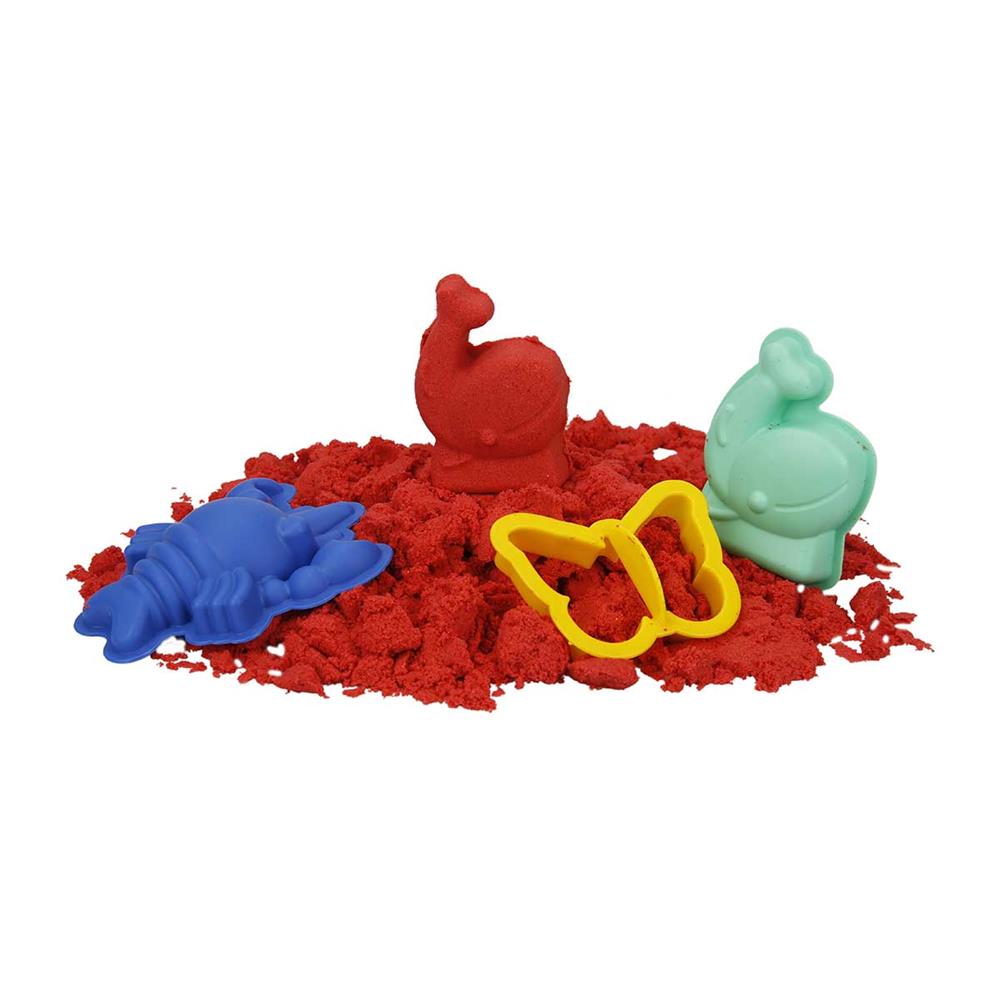 KİNETİK KUM SET 3 KALIPLI  350GR