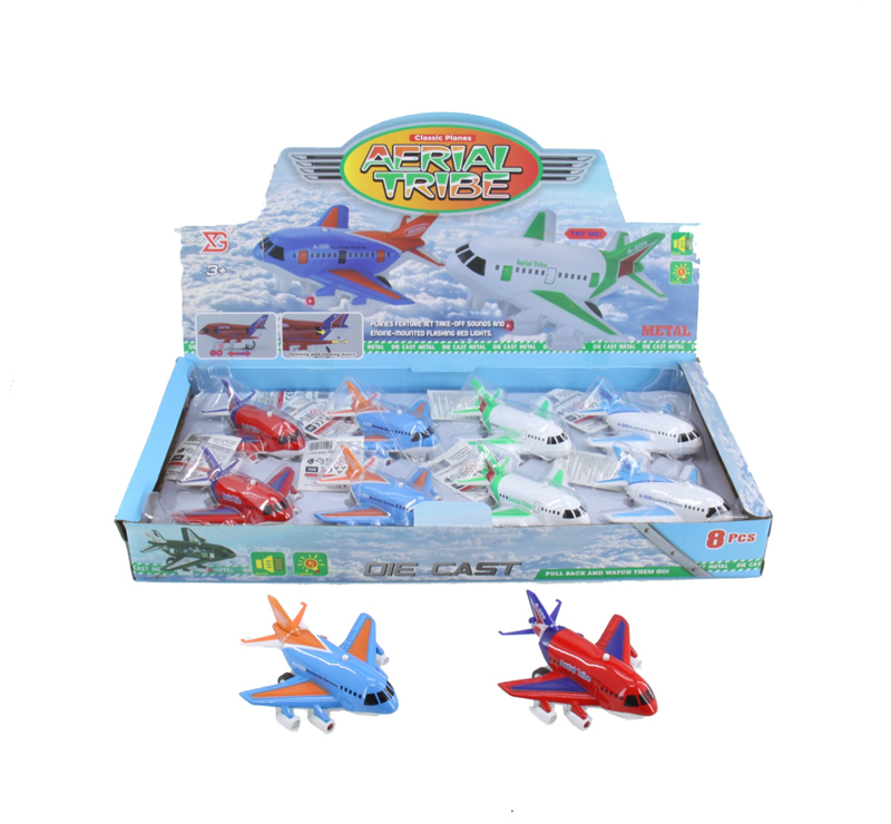 SESLİ IŞIKLI METAL ÇEKBIRAK UÇAK