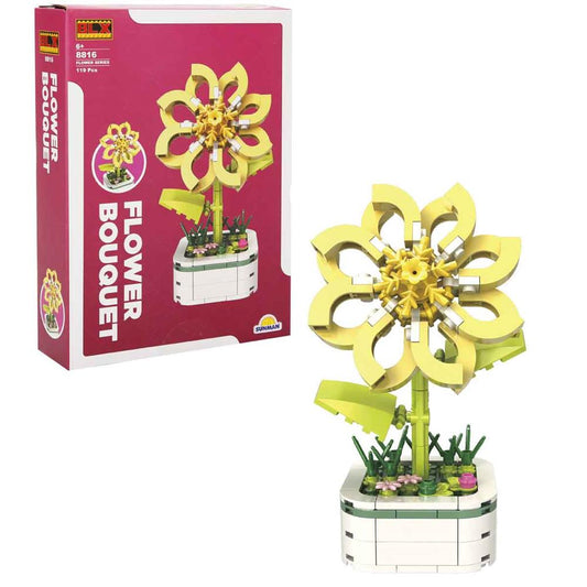 S00004692 FLOWER SET PAPATYA 119PRÇ -SUN