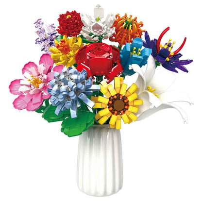 S00004699 FLOWER SET RENKLİ VE ÇEŞİTLİ ÇİÇEK BUKET