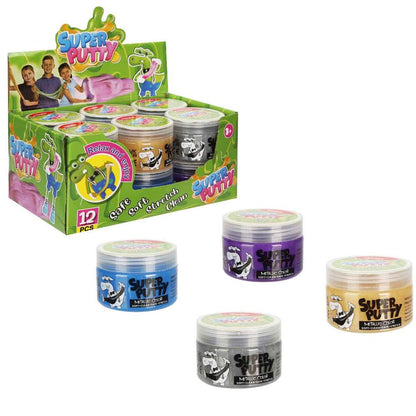 S00095822 SÜPER SLİME PUTTY MATALLİC COLOR 120ML (BİRİM FİYATIDIR)