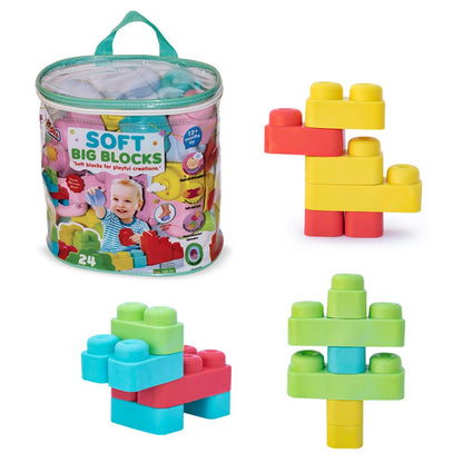 04008 YUMUŞAK BİG BLOKLAR 24 PRÇ -FEN