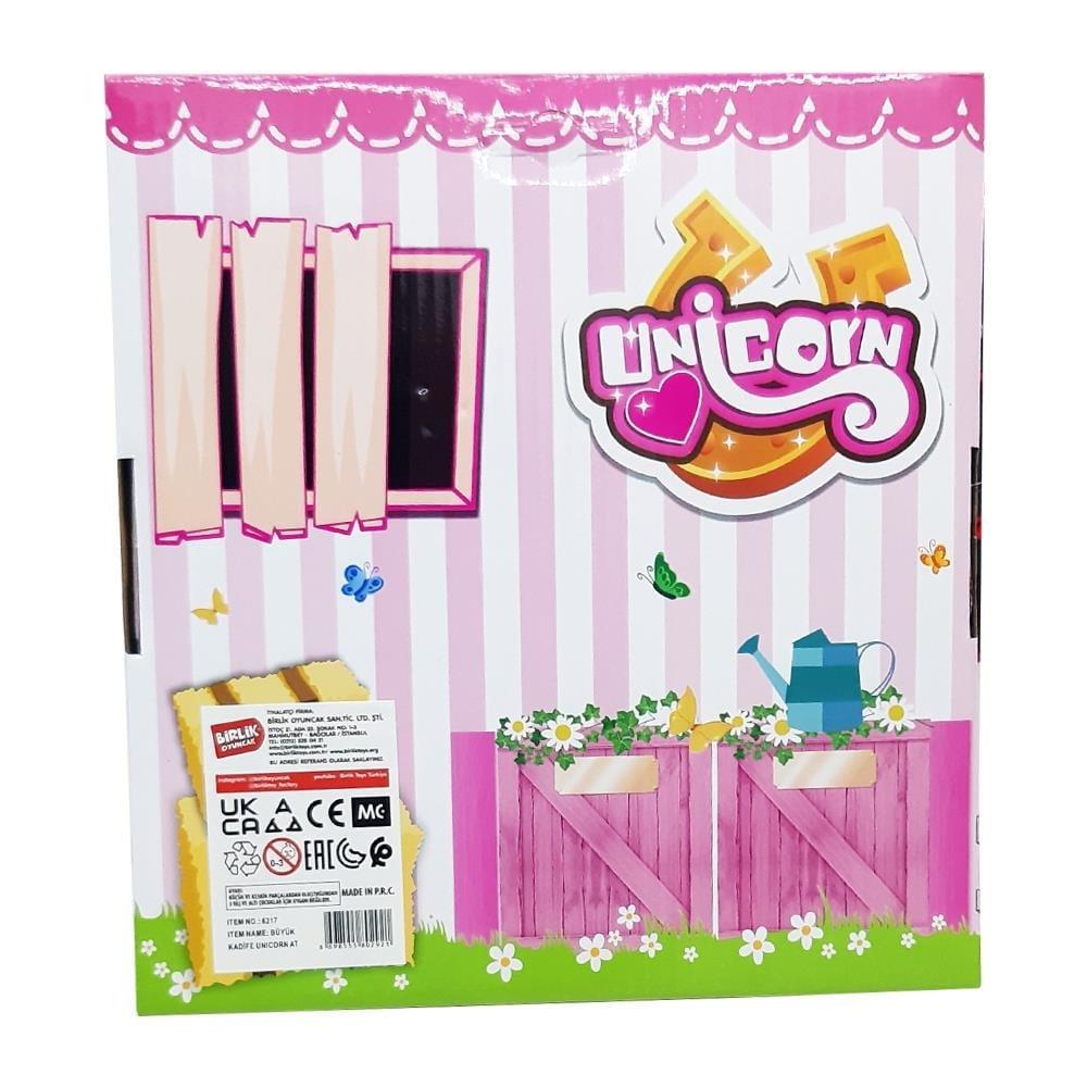 6217 BÜYÜK KADİFE UNİCORN AT -BRL