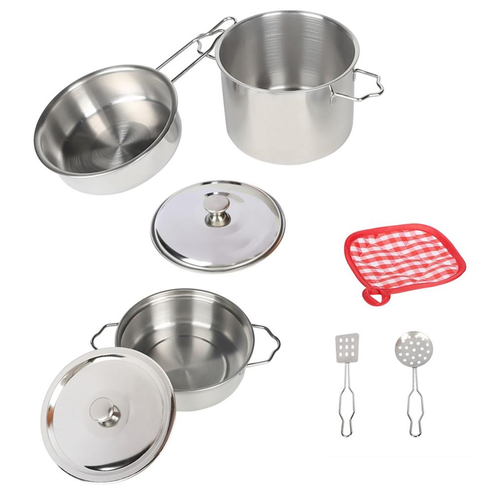 8 PARÇA ÇELİK TENCERE TAVA SETİ VARDEM