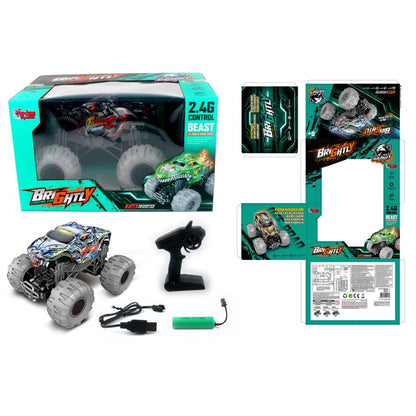 UZAKTAN KUMANDALI ŞARJLI IŞIKLI OFF ROAD -VRD