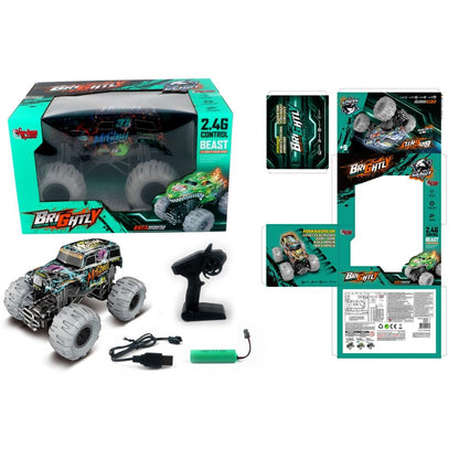 UZAKTAN KUMANDALI ŞARJLI IŞIKLI OFF ROAD -VRD