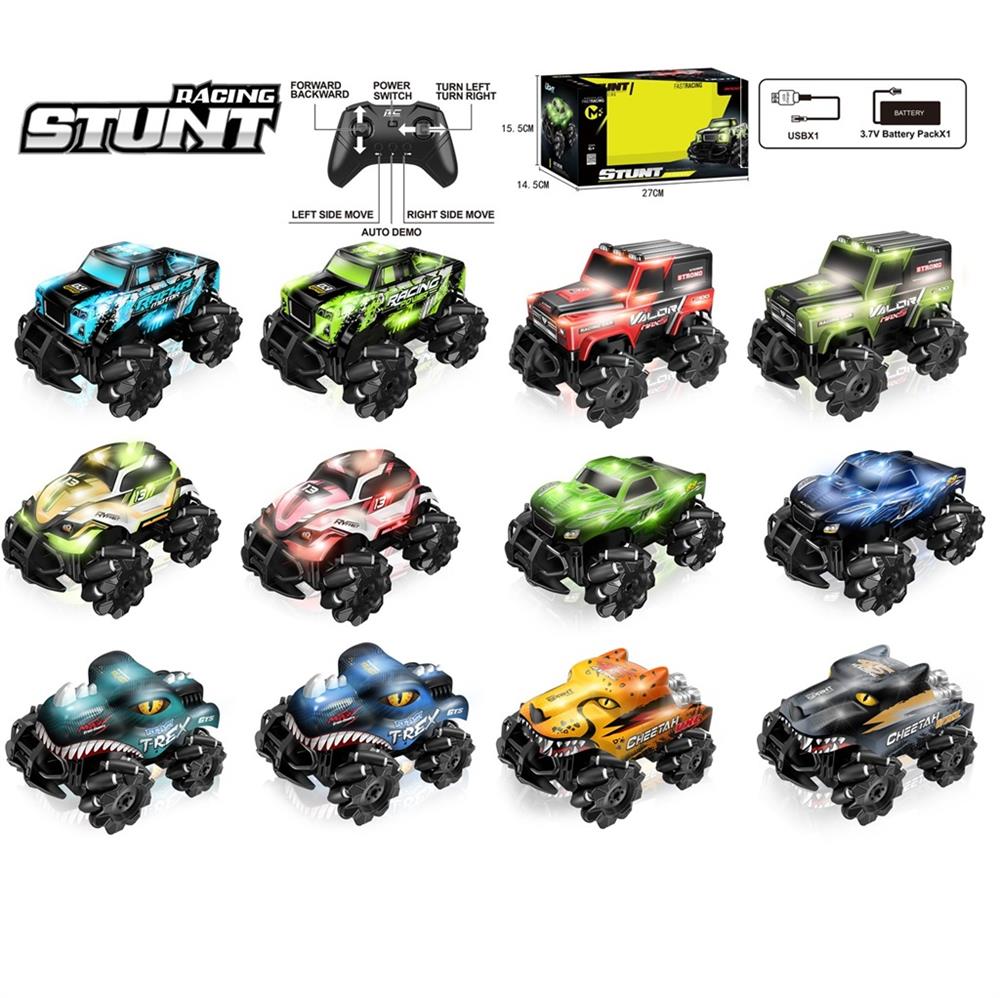 ŞARJLI STUNT 4X4 IŞIKLI UZAKTAN KUMANDALI ARABA