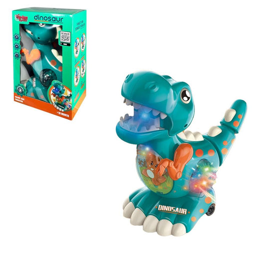 ZR158 KUT IŞIKLI MÜZİKLİ HAREKETLİ ÇARPDÖN DİNAZOR