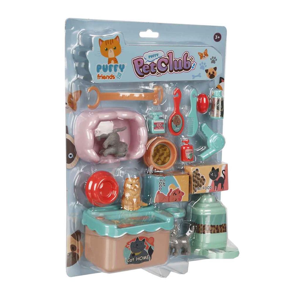 S01004374 OYUN SET KEDİ BAKIM SET 2A. 2R -SUN