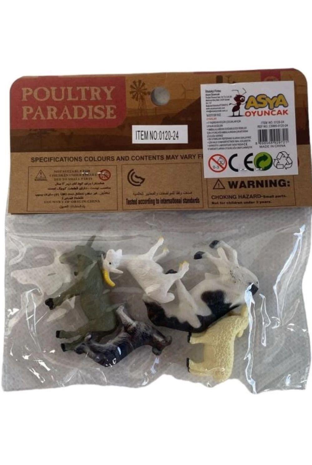 PVC VAHŞİ HAYVAN SETİ -ASY