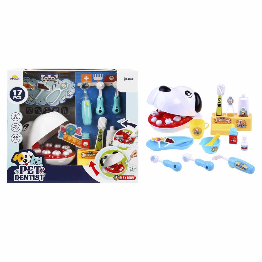 DİŞ HEKİMİ OYUN SET 17PRÇ -SUN