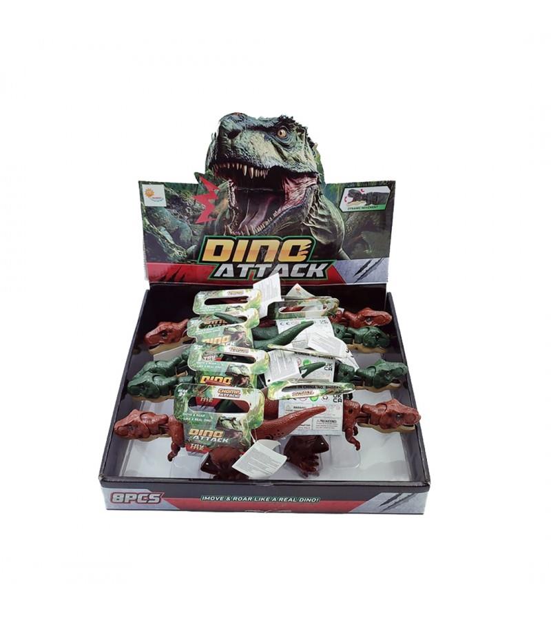 KUTUDA 8Lİ SESLİ IŞIKLI DİNOZOR ( ADET FİYATIDIR