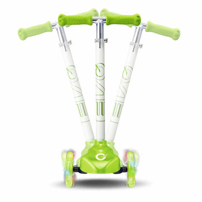 EVO SCOOTER 3TKR IŞIKLI MAX 50KG YEŞİL