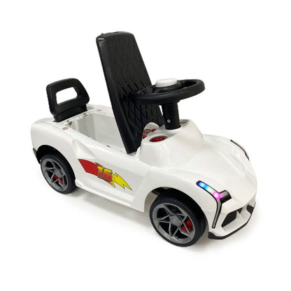 96-858 Fast Car Müzikli Bingit  Araba Beyaz