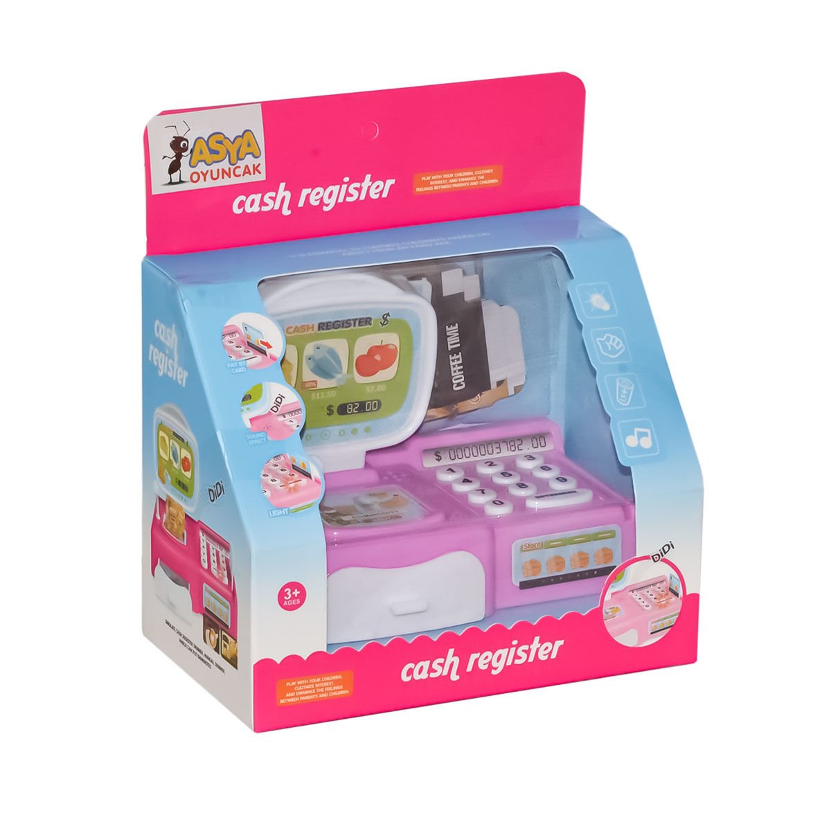 19646-LS820A65 KT PİLLİ KÜÇÜK YAZAR KASA