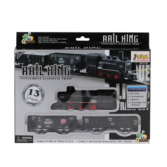 A8265-TL05 Pilli Tren 13 Parça -Asya Oyuncak
