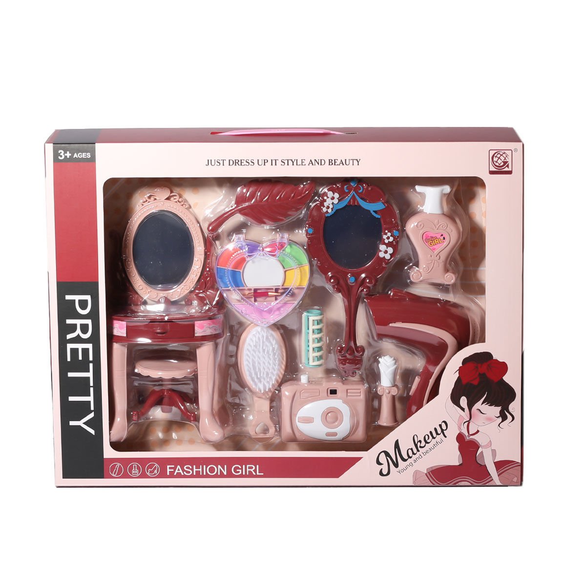 1191-5 BÜYÜK AYNA MASALI GÜZELLİK SETİ