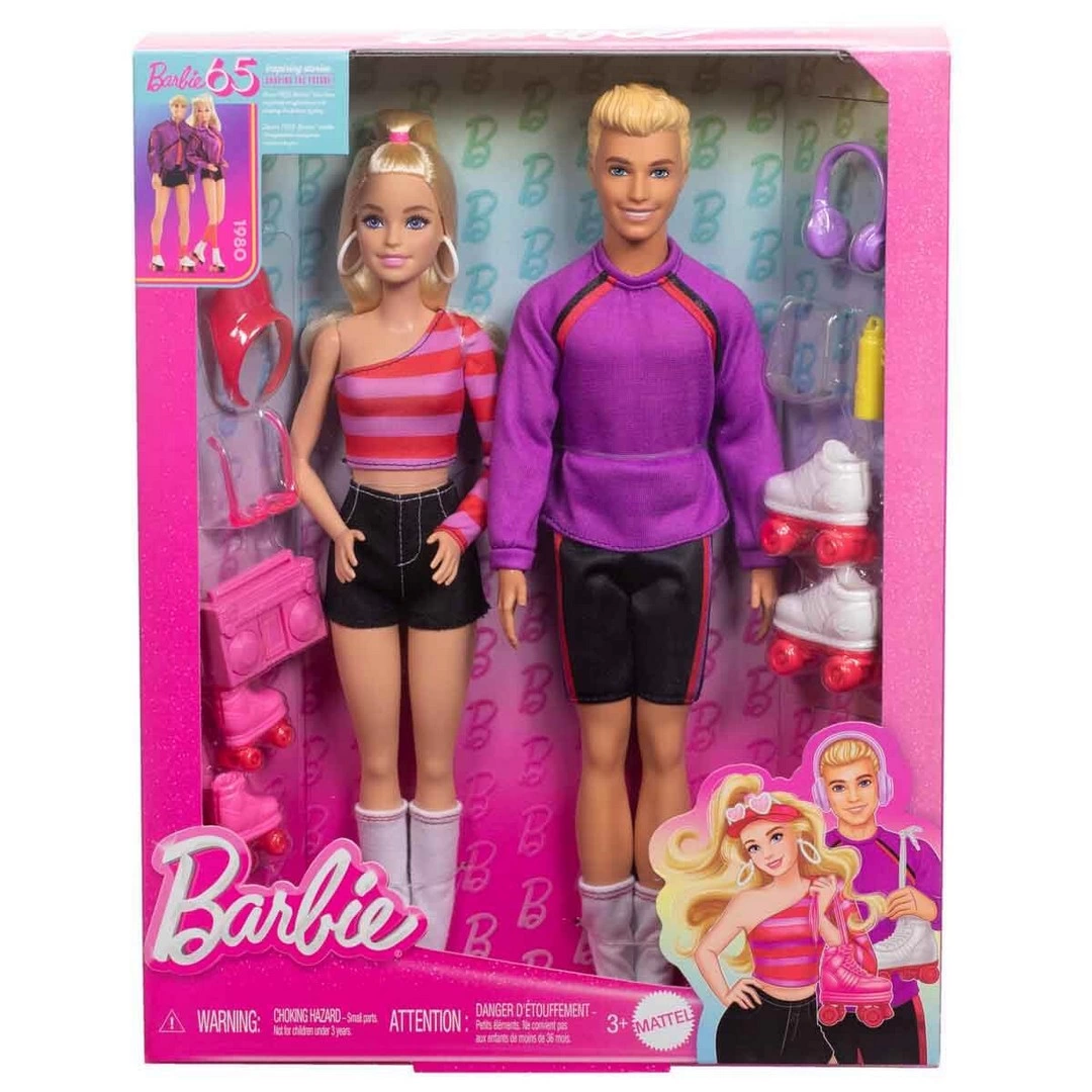 Barbie & Ken Fashionistas 65. Yıl 2'li Parti Bebekleri