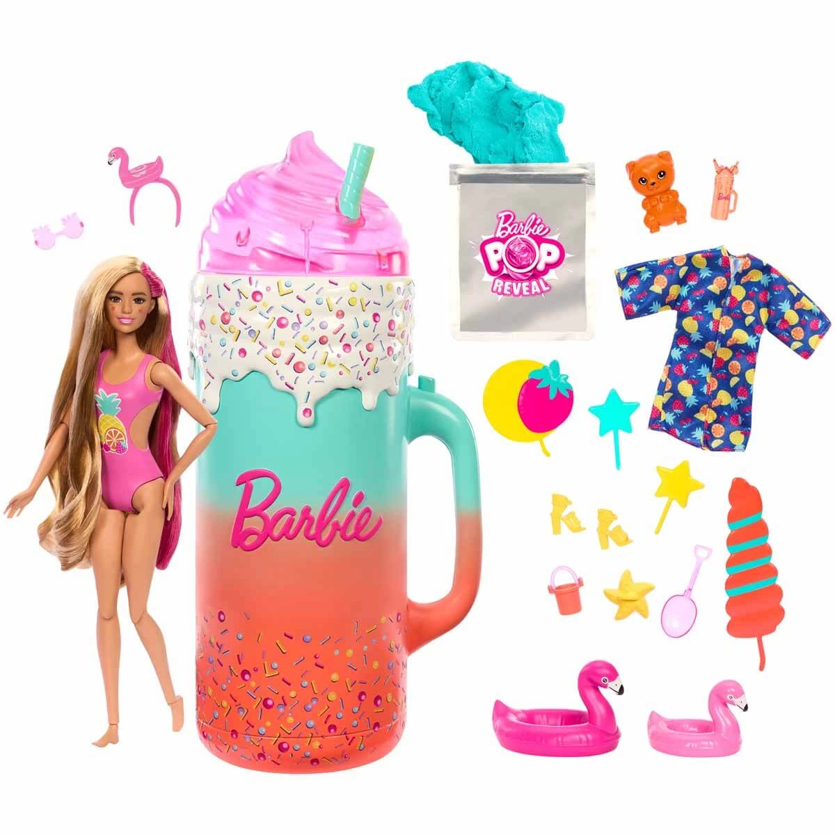 Barbie Pop Reveal Sürpriz Bardak Oyun Seti HRK57