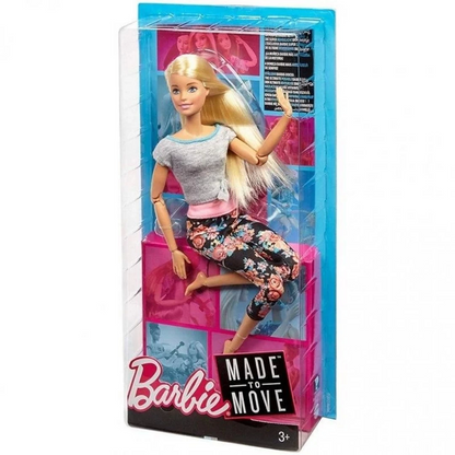 Barbie Sonsuz Hareket Bebeği Sarışın
