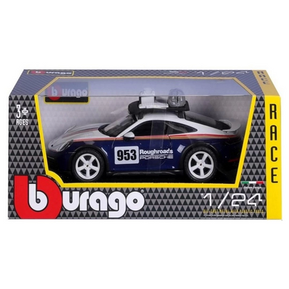 Bburago 1/24 Racing Porsche 911 Dakar