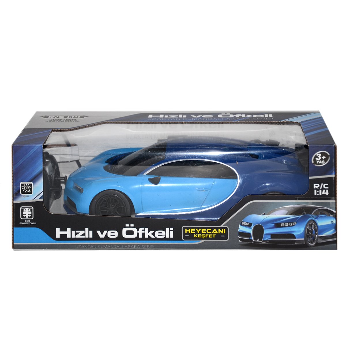 1385-9A Canem, Hızlı Öfkeli Kumandalı Şarjlı Araba 1:14