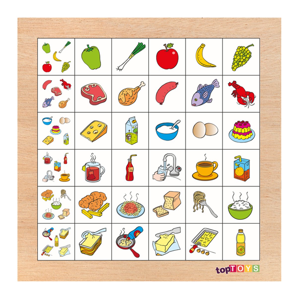 CS-7020/27 RESİMLERİ ŞEKİLLER SIRALA SAYMA OYUNU 7021-7022-7027